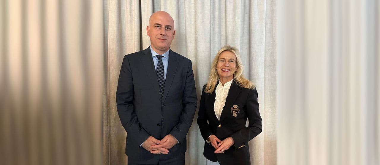 On May 11, Ambassador of Georgia Irakli Khutsurauli held a meeting in Helsinki with the leader of “National Coalition Party”, Pia Kauma